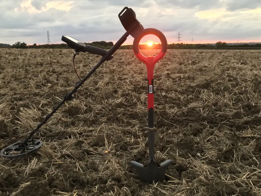 Detector at sunset